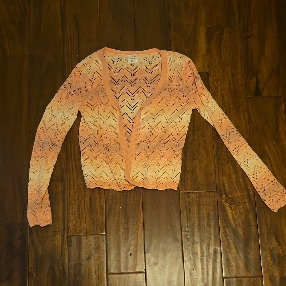 Pink Ombre Girl's Sweater
